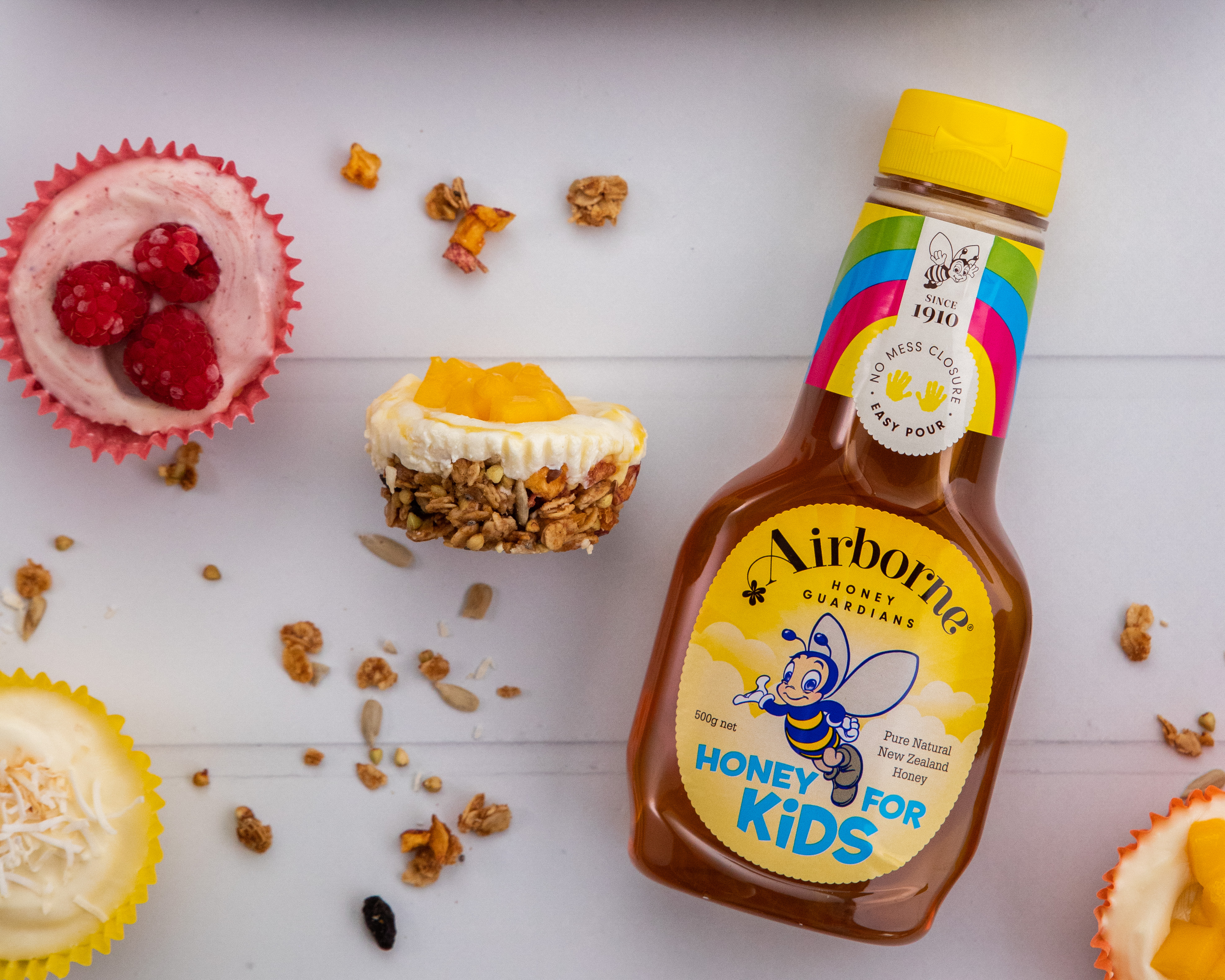 Frozen Yoghurt Granola Cups Recipe