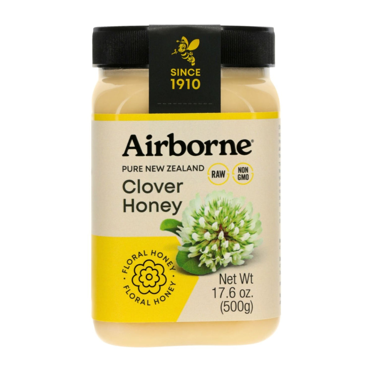 Airborne Creamed Clover Honey– Airborne USA