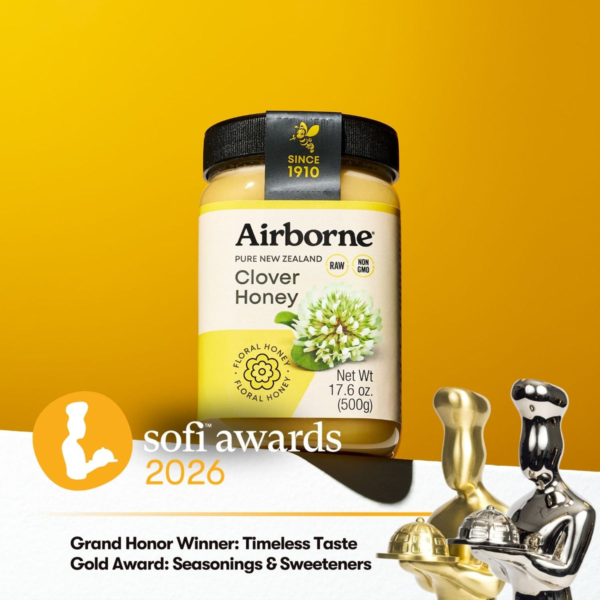 Airborne Creamed Clover Honey– Airborne USA