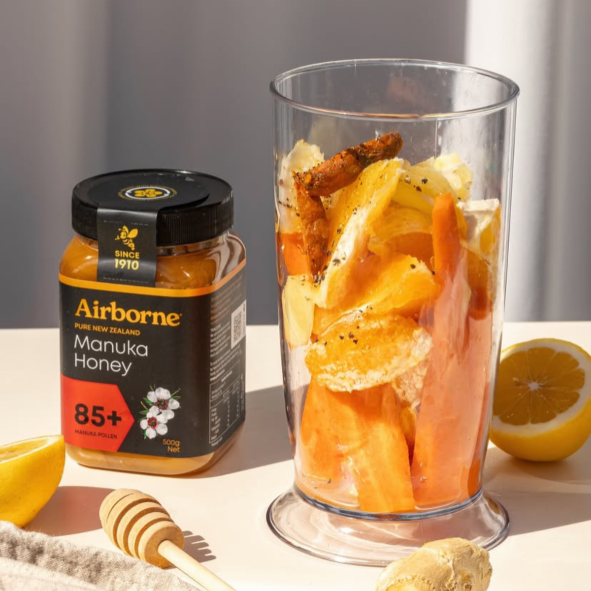 85% Pure Mānuka Monofloral Honey 17.6oz– Airborne USA