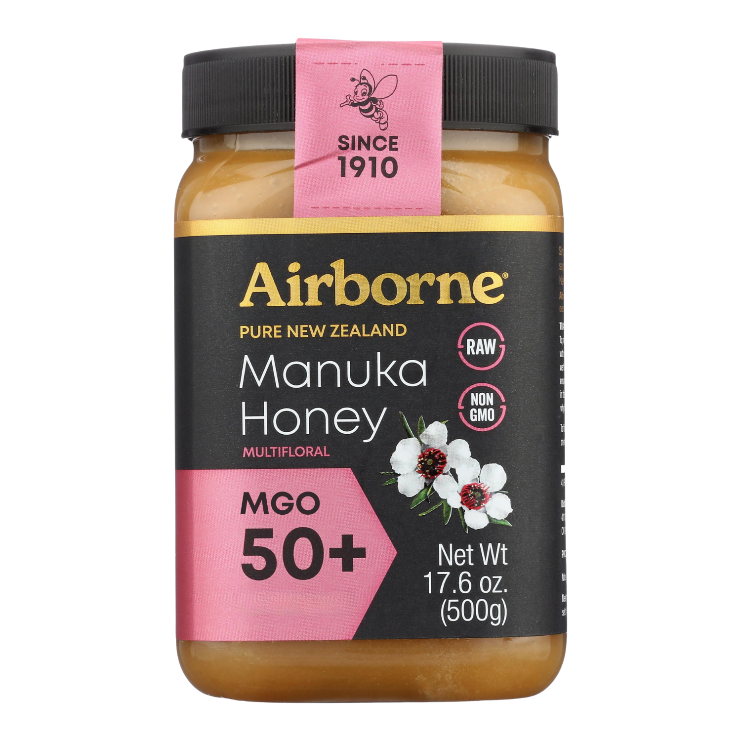 Mānuka 50+ MGO Multifloral Honey– Airborne USA